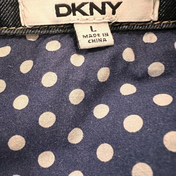 DKNY denim jacket girls large - Picture 2 of 5